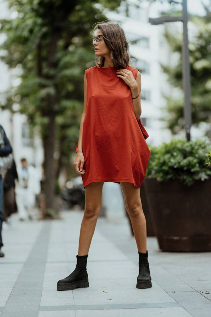 Red Super Pocket Dress