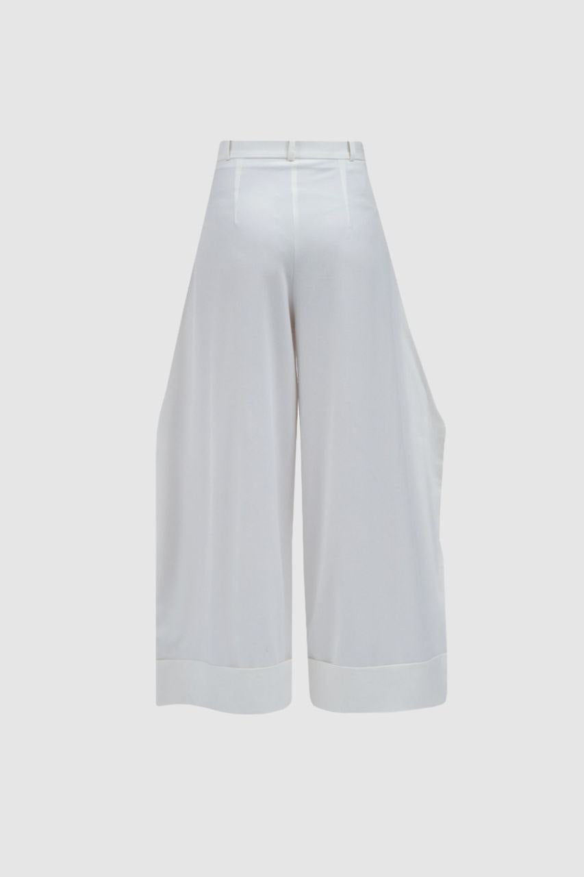 White Side Angle Trouser