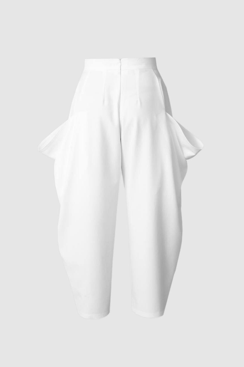 White Super Pocket Trousers