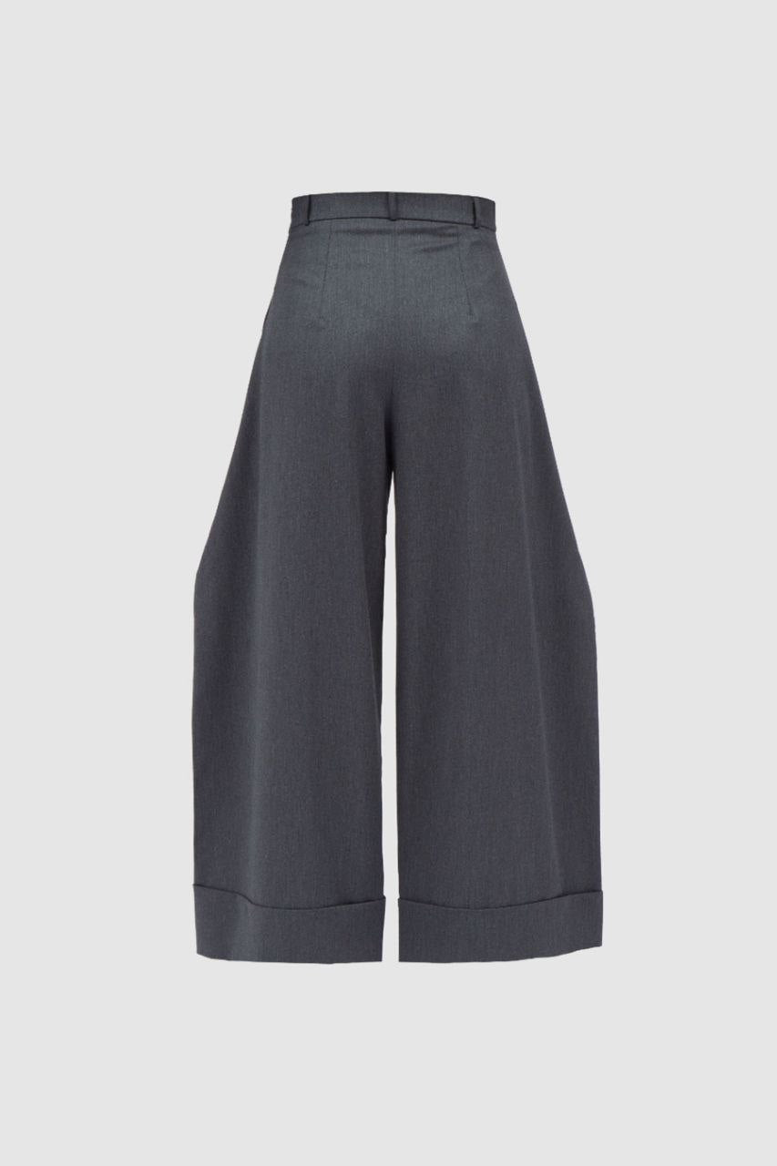 Dark Grey Side Angle Trouser