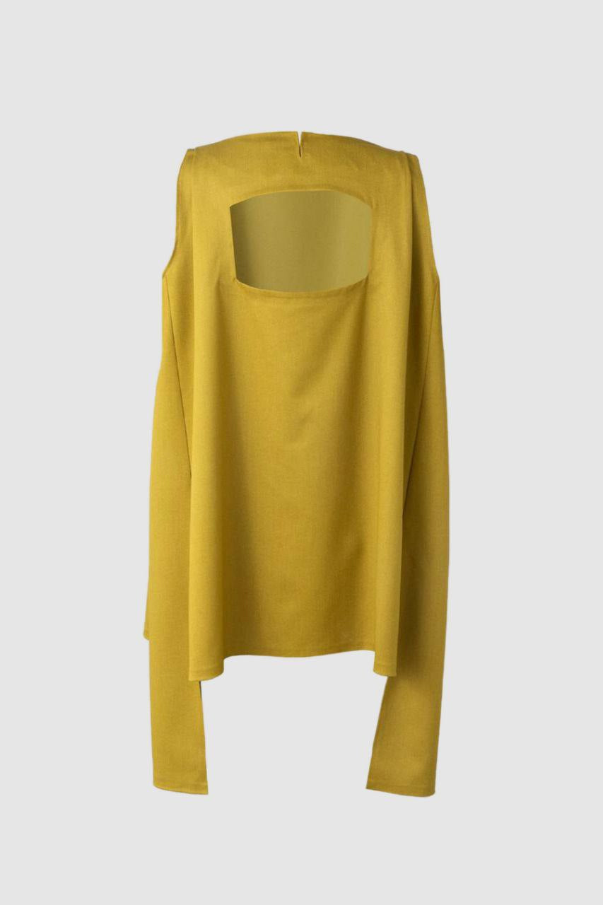 Olive Void Dress