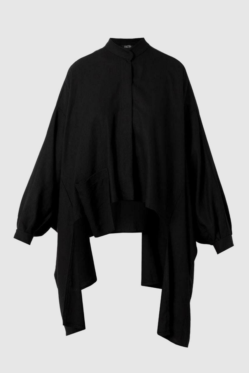 Black Kimono Blouse