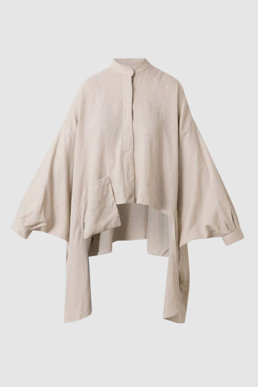 Beige Kimono Blouse