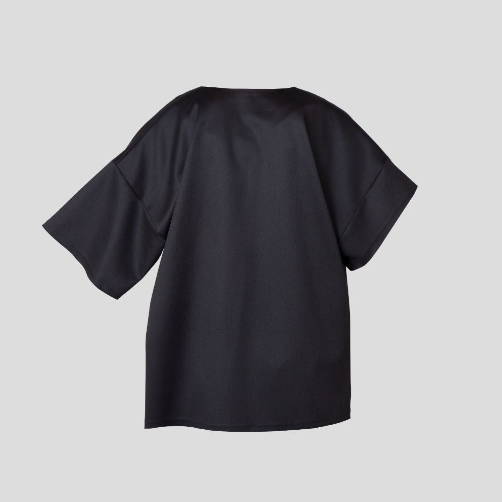 Black Step Blouse