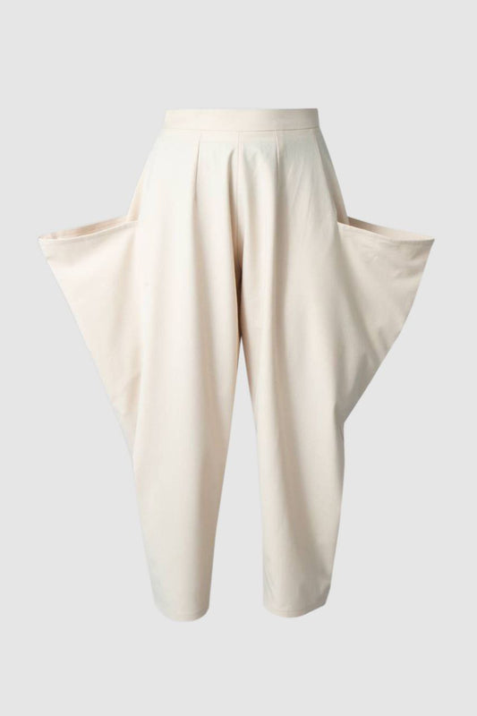 Cream Super Pocket Trousers