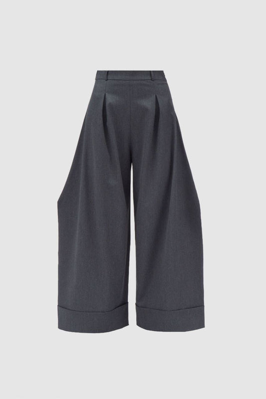 Dark Grey Side Angle Trouser