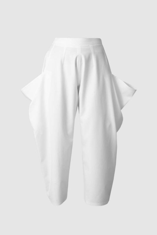 White Super Pocket Trousers