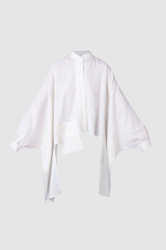White Kimono Blouse